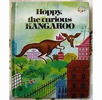 Hardcover Hoppy, the Curious Kangaroo Book