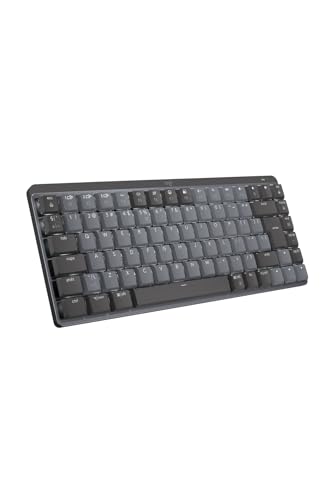 Logitech MX Mechanical Mini Clavier Sans Fil Rétroéclairé Performant