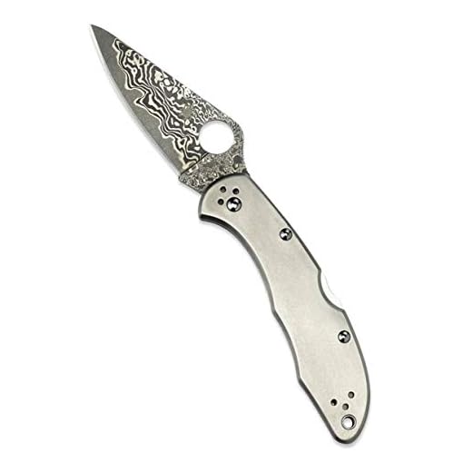 Spyderco, Taschenmesser, Delica 4 Lockback Dam, Klinge: 7.6 cm, Rot, Klappmesser, Taschenclip