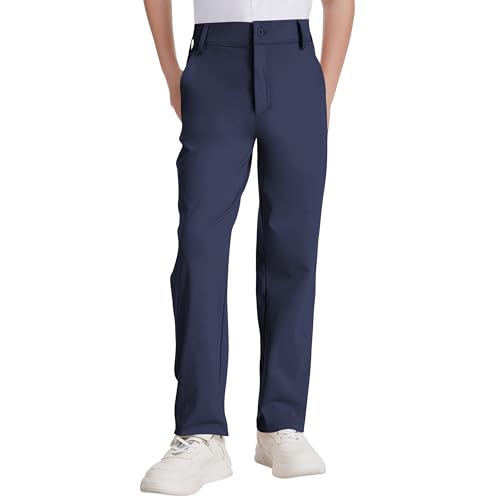 Boys Golf Pants – Stretch Performance Dress Pants for School Uniforms