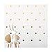 Gold Polka Dot Wall Decals - calcomanías de pared de lunares dorados - apliques de niñas pegatinas de decoración de puntos circulares 112 adornos de dormitorio de arte