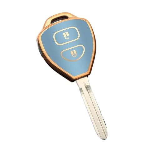 Coque de clé auto 2 boutons : Réparez la télécommande abîmée de votre Toyota Corolla ou Yaris