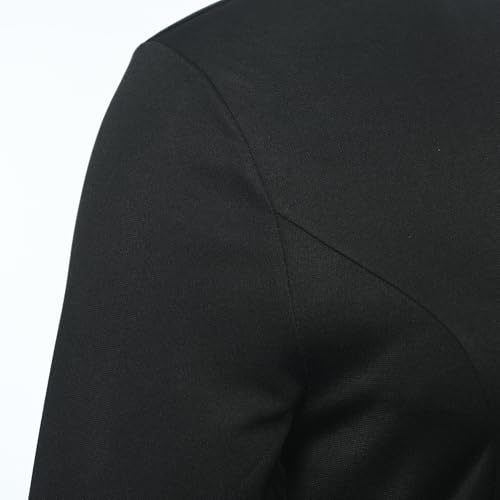 Image of CAMDOM Church Clergy Dress for Women Minister Half Sleeve Loose Elegant Dress with Tab Collar
