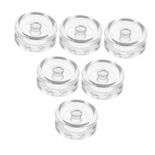VINTORKY 6 Wide Mouth Jars Fermenting Glass Weights Canning Weights for Fermenting Wide Mouth Jars
