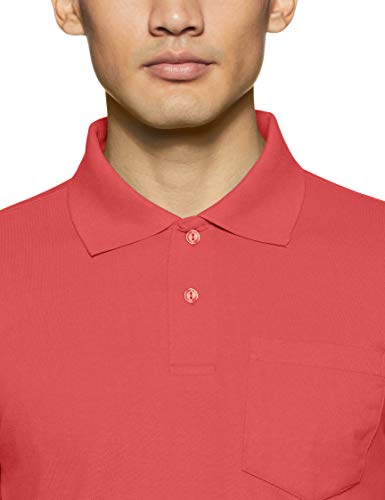 Image of Rupa Bumchums Men Super Combed Cotton Solid Half Sleeve Club Collar Polo Regular Fit T-Shirt with Chest Pocket
