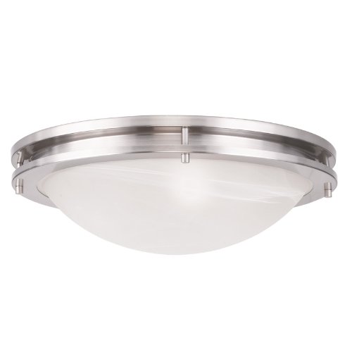 Flash Deals - 60% OFF Livex Lighting 7059-91 Ariel 3 Light Ceiling Mount, Brushed Nickel Flash Deals - 60% OFF Livex Lighting 7059-91 Ariel 3 Light Ceiling Mount, Brushed Nickel