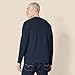 Amazon Essentials Men's Regular-Fit Long-Sleeve Pocket T-Shirt, Navy, X-Large