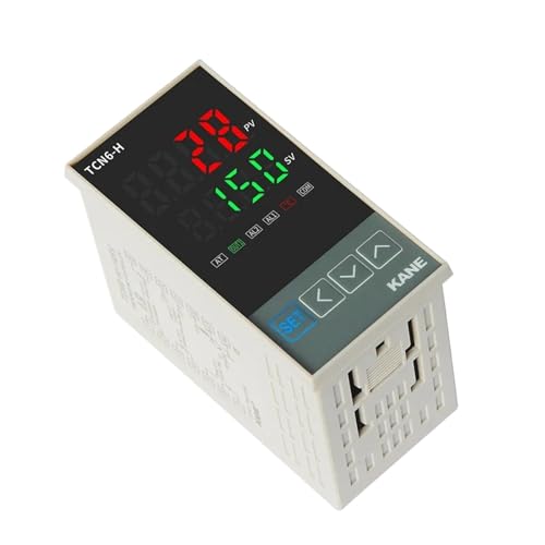 Termostato digital TCN6 con comunicación Modbus RS485 y salida 4-20mA para automatización eficiente