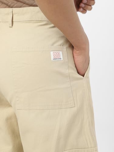 Image of Urbano Fashion Men's Loose Mid Rise Cargo Pant