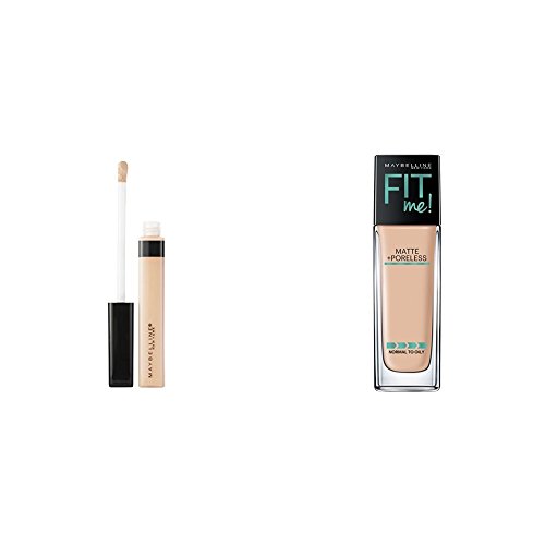 Maybelline Fit Me Matte + Poreless Foundation 1 Count and Fit Me Concealer 1 Count image 2