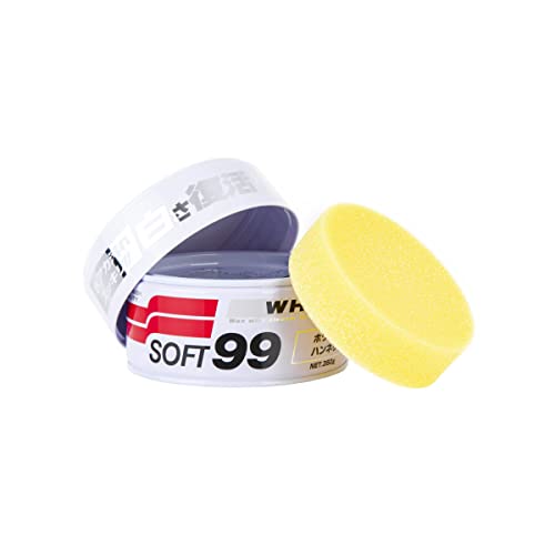 Cera Soft99 para pintura blanca y clara 300g miniatura 1