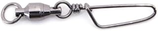 Spro Ball Bearing Swivel with Coast Lock-Pack of 1 (Black, Size 6)