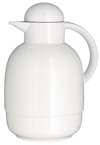 Isolierkanne Neat tintenblau Drehverschluss von alfi Capacità: 1,5 L White
