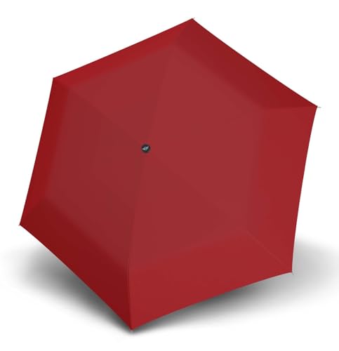 Knirps parapluie Mini Manual Dark Chili, modèle compact et léger pour sac à main
