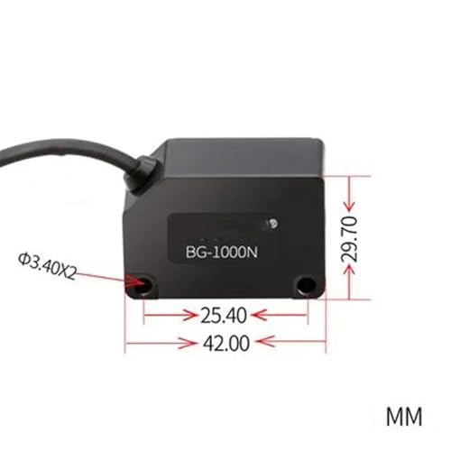 Capteur réfléchissant BG-1000N à détection haute précision du point lumineux
