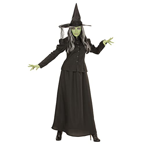 W WIDMANN MILANO Party Fashion - disfraz de bruja, de cuento de hadas, de maga, de carnaval, de Halloween