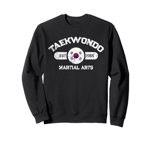 Taekwondo Established 1955 Tae Kwon Do Gift Martial Arts Felpa