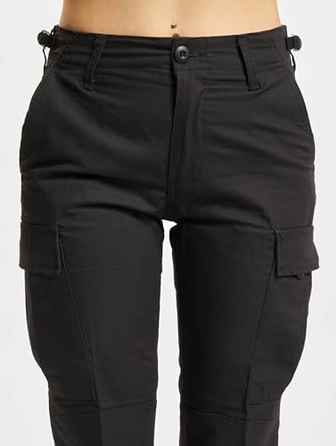 Brandit Women BDU Ripstop Pants, Farbe: Black, Größe: 28