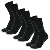 Merino.tech Chaussette Laine Merinos Homme et Femme - Randonnée Chaussette Merinos Style D'équipage (37-42, Army Green Pack of 3)