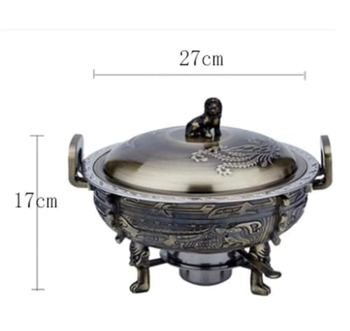 Olla Caliente de Cobre Estilo Chino 27x17 cm miniatura 2