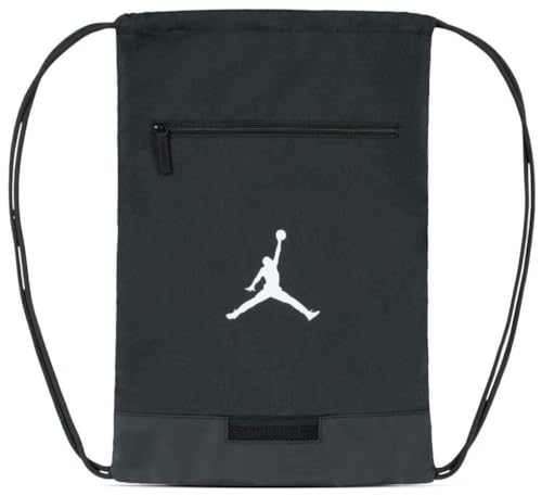 JORDAN Mochilas de saco de ginástica preta U, preta