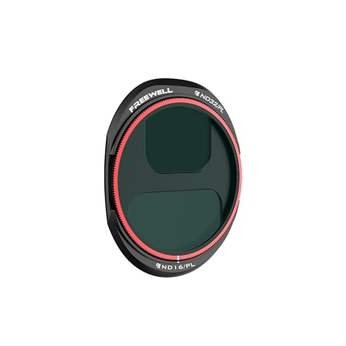 Filtro Split ND16PL Freewell con control de deslumbramiento de 5 paradas para dji Mavic 4 Pro