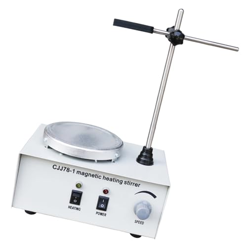 Agitateur de chauffage de laboratoire à vitesse réglable de 0 à 2400 tr/min pour utilisation en laboratoire et préparation d'échantillons Agitateur à vitesse réglable