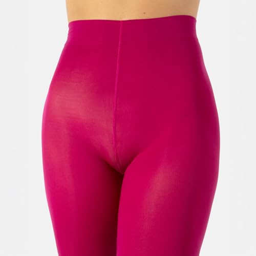 Image of CALZITALY Opaque Colour Tights - 80 DEN Thick Tights, Microfiber Pantyhose, S - 4XL Available in Plus size - Italian Hosiery