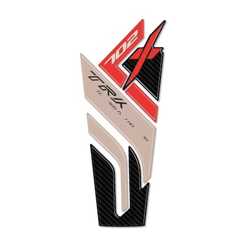 Autocollants protection réservoir moto TRK 702X pour voyage et roadtrip