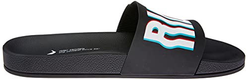 Chinelo Full 86 Slide, Rider, Meninos, Preto/Branco, 29