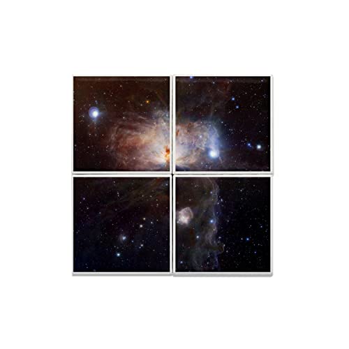 Carreaux céramique Nébuleuse de la Flamme, le cadeau idéal pour passionné d'astronomie et espace