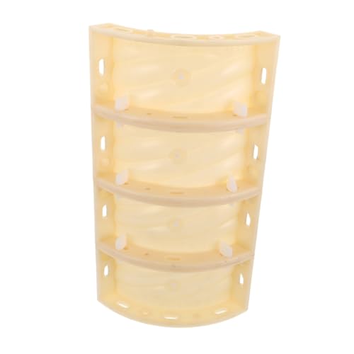 Angoily Molde para Columna Romana de Plástico Europeo con Tornillos Plantilla para Construcción Rápida de Columnas Decorativas Jardín y Piscina Molde para Valla y Pilares Estilo Romano