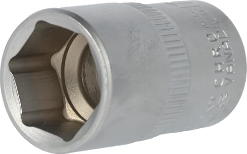 BRILLIANT TOOLS BT022808 1/2 Zoll Sechskant-Stecknuss 17 mm [Powered by KS TOOLS] Chrom-vanadium-stahl
