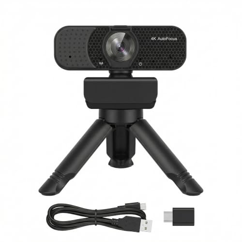 Image of Gohero 4K Webcam with Dual PDAF Autofocus & Auto Light Correction
