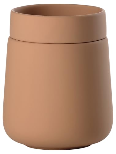 Boîte de rangement pour petits ustensiles de bain en céramique compacte - 3
