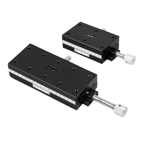 Mesa de desplazamiento manual eje X para un ajuste lineal ultrapreciso 1