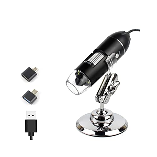 �������L�b�g �f�W�^���������A1000x 1600x 8 Le.DS.2mp�d�q�������Y�[���J���� �����������Y�A�_�v�^�[ (Color : Mini Bracket, Magnification : 1000X)