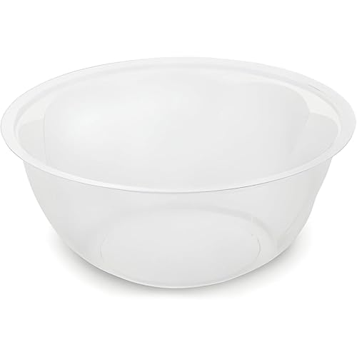 Ploutos Global BPA-Free Plastic Mixing Bowl Collection – Lightweight Kitchen Prep Bowls for Baking, Cooking, Salad Mixing & Serving – Robust Nesting Bowl Set (7L)