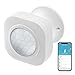 WiFi/WLAN günstig Kaufen-WLAN-Bewegungsmelder Tuya Smart PIR Bewegungsmelder mit App-Benachrichtigungen, batteriebetrieben, Infrarot-Alarmsystem für Alarmanlage & Smart Home Automation (Wi-Fi-Version)
