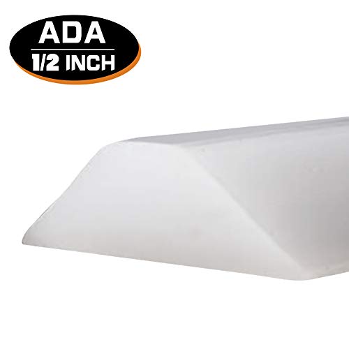 96 Inch Collapsible Shower Threshold Water Dam, Ideal for Wheelchair Accessible, Accessibility or