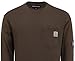 BOCOMAL FR Shirts Lightweight Classic Crew Long Sleeve Brown Fire Resistant Shirt CAT2
