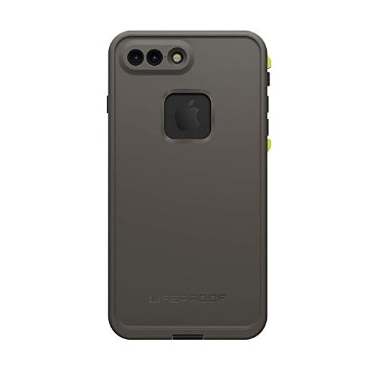 LifeProof Lifeproof FRĒ SERIES Waterproof Case for iPhone 7 PLUS (ONLY) - Retail Packaging - SECOND WIND (DARK GREY/SLATE GREY/LIME)