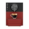 Cecotec Kompakte Kaffeevollautomat Cremmaet Cube Red. 1350 W, Professionelle Leistung, Presssystem, Vorinfusion, 19 Bar, Thermoblock-System, 5 Mahlgradeinstellungen, Touch-Steuerung