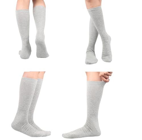 Men Cotton Crew Socks Soft Comfortable Thin And Breathable on Top Durable Double Layer Cushioned Reinforced Sole.2
