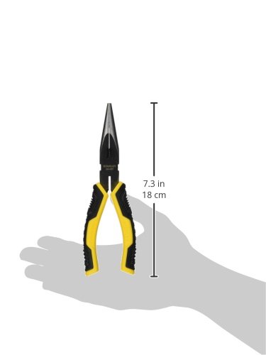 Stanley 84-031W 6-Inch Bi-Material Long Nose Cutting Plier #TOP1