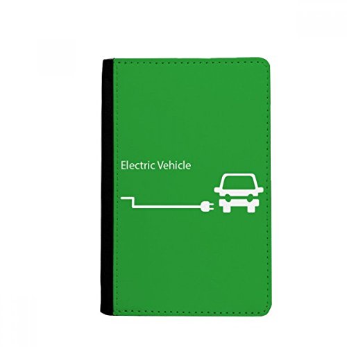 DIYthinker Charging Plug Energy Vehicles Protect Environment Passport Holder Notecase Burse Wallet Cover Card Purse