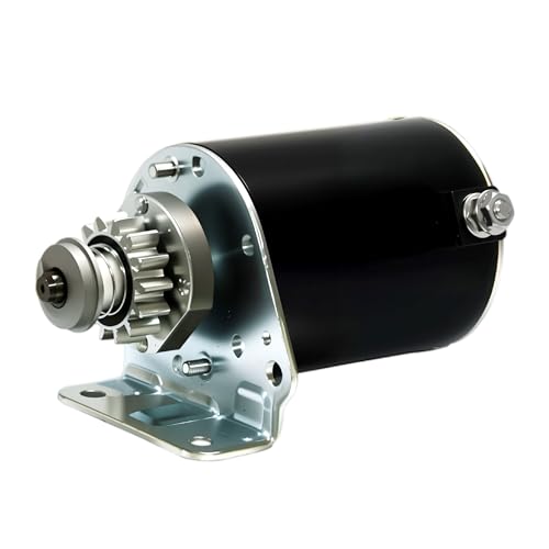 14 Teeth Starter Motor Compatible with Briggs and Stratton Cub Cadet 14.5 16 16.5 17 17.5 18 18.5 HP John Deere New Holland Toro Steel Gear 593934 693552 5932N 693551 LG693551 BS693551