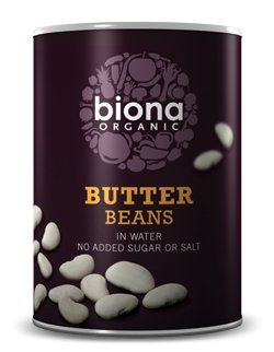 BionaOrganic Butter Beans 400g-3 Pack