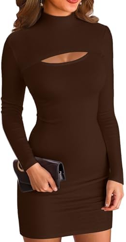 Blouse, papertouch, cut-out op de rug, opstaande kraag, lange mouwen