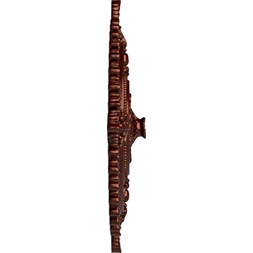 Image of Ekena Millwork CM29HYACS 29-1 /8 inch x 1-1 /4 inch x 4 inch Haylynn Ceiling Medallion, Antique Copper